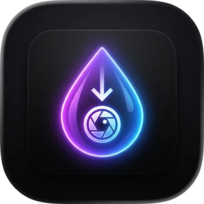 DropSize – Photo & Video Shrink app icon